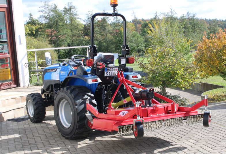 AVS Sichelmähwerk FM 120cm Mähwerk Heckmähwerk 3 Messer Rot