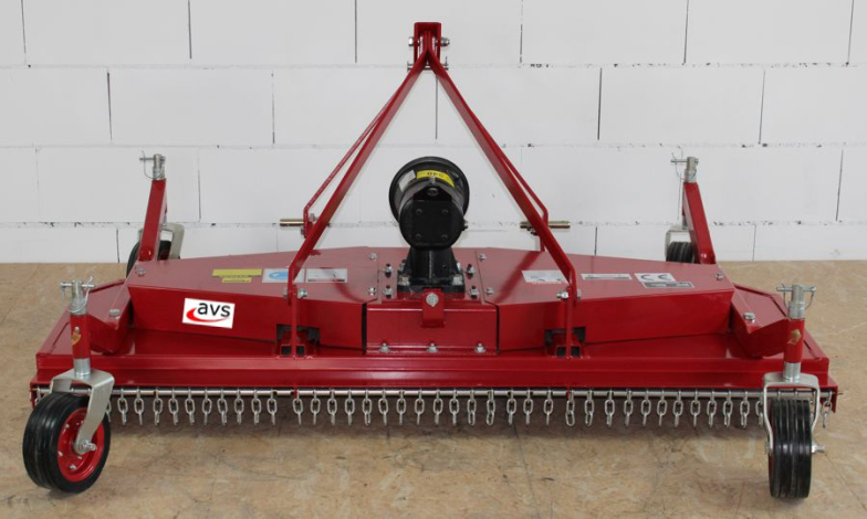 AVS Sichelmähwerk FM 180cm Mähwerk Heckmähwerk 3 Messer Rot