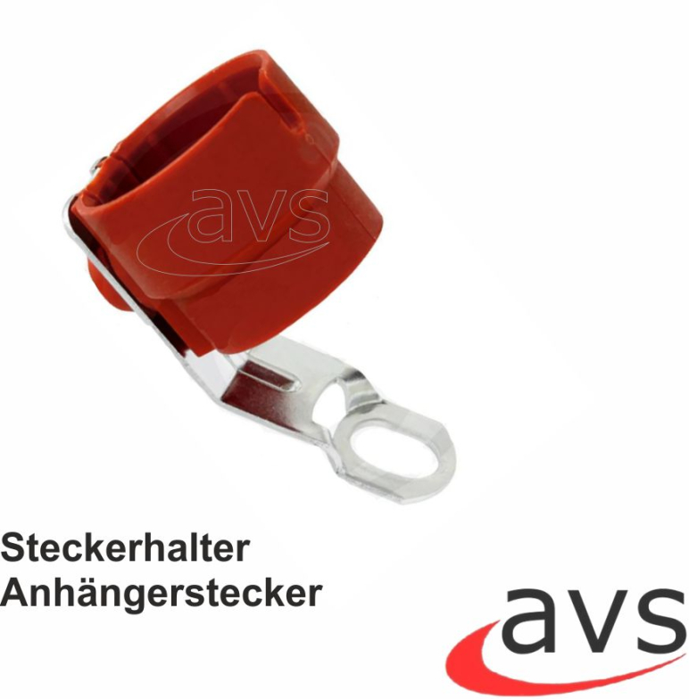 Steckerhalter für Stecker Anhänger 7 und 13 poliger Stecker