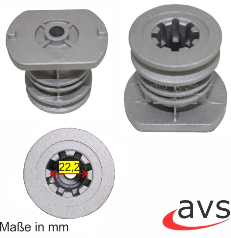 Messerhalter für Castelgarden CA 434 TR CA 484 TR CA 484 TR-E CA 534 TR CA 534 TR-E