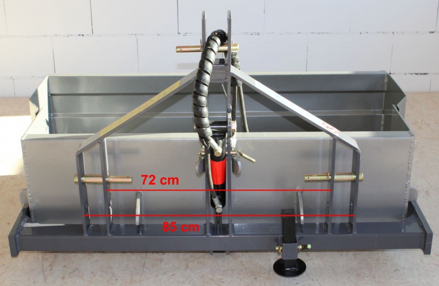 AVS Heckcontainer Heckschaufel 140cm Traktor Kippmulde hydraulisch