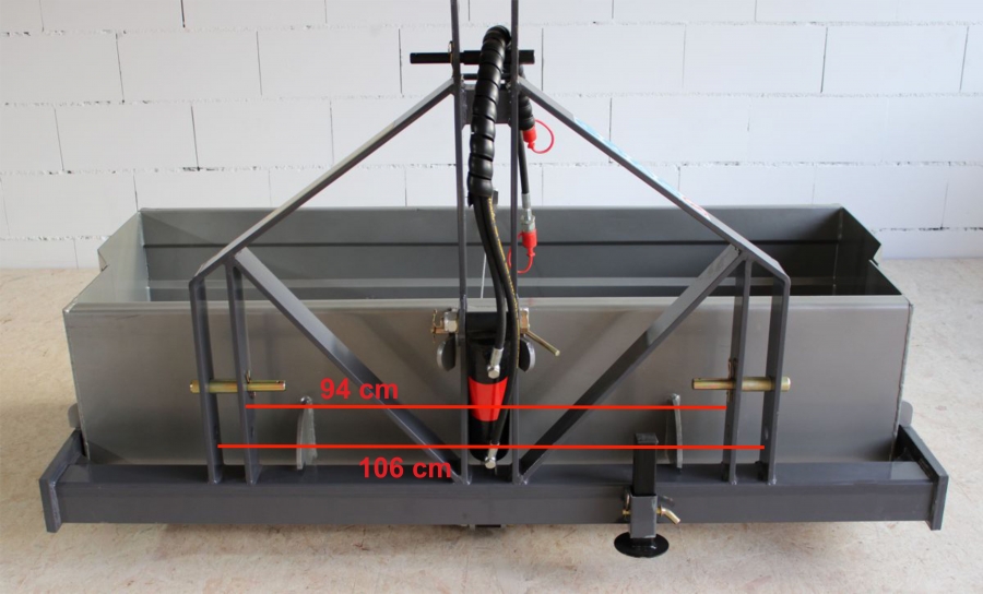 AVS Heckcontainer Heckschaufel 180cm Traktor Kippmulde hydraulisch