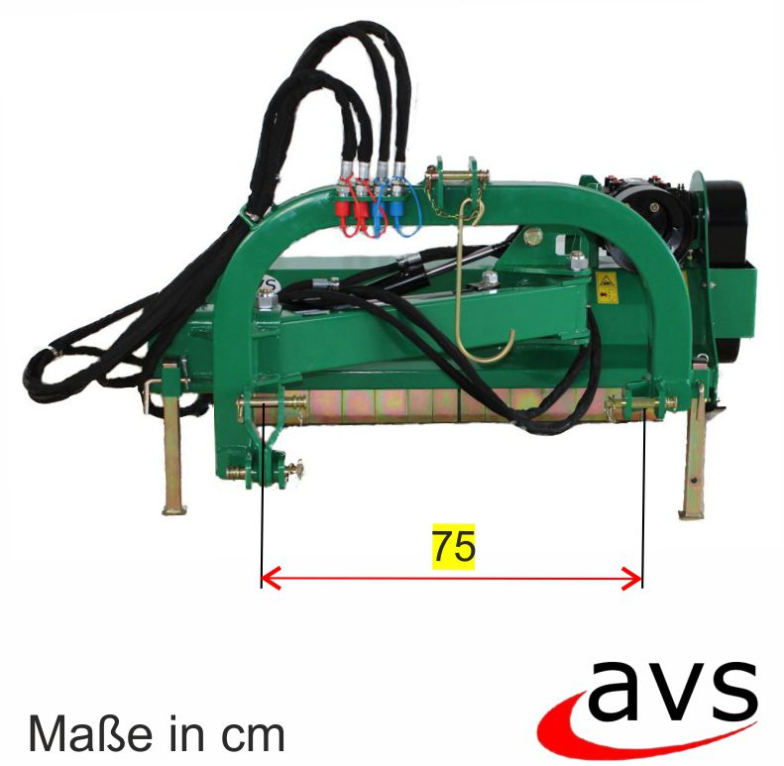 AVS Böschungsmulcher AGL 125cm Mulcher leichte Ausführung